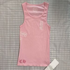 Chrome Hearts Striped Pink Vest